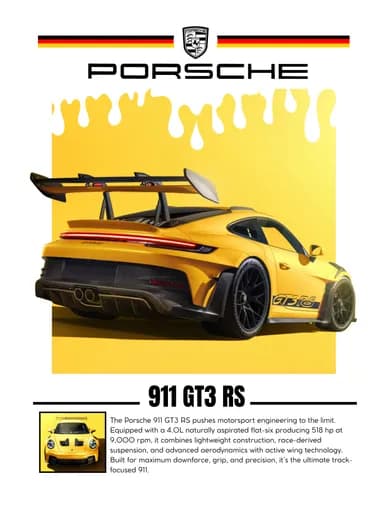 Porsche 911 GT3 RS