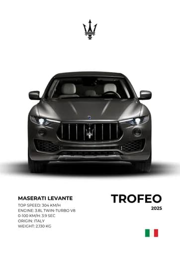 Maserati Levante Trofeo