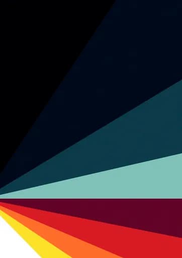 Soyut Geometrik Renk Işınları
