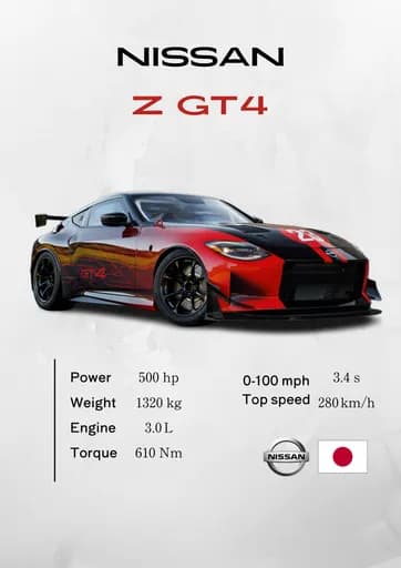 Nissan Z GT4