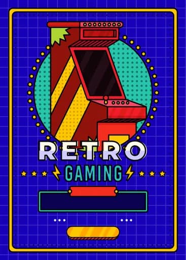 Retro Gaming Atari Makinesi