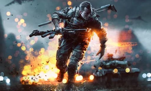 Battlefield 3 Koşan Asker