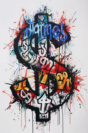 Graffiti Dolar İşareti Sanatı