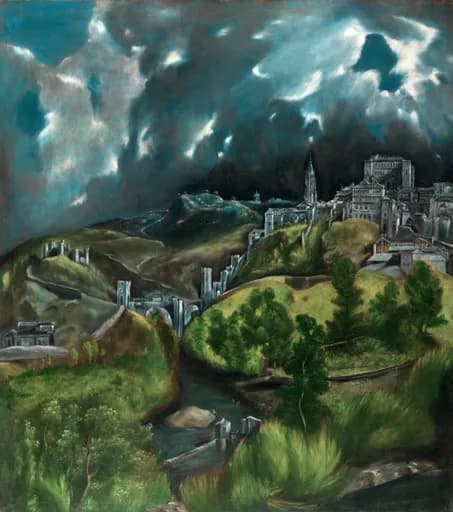 View Of Toledo By El Greco