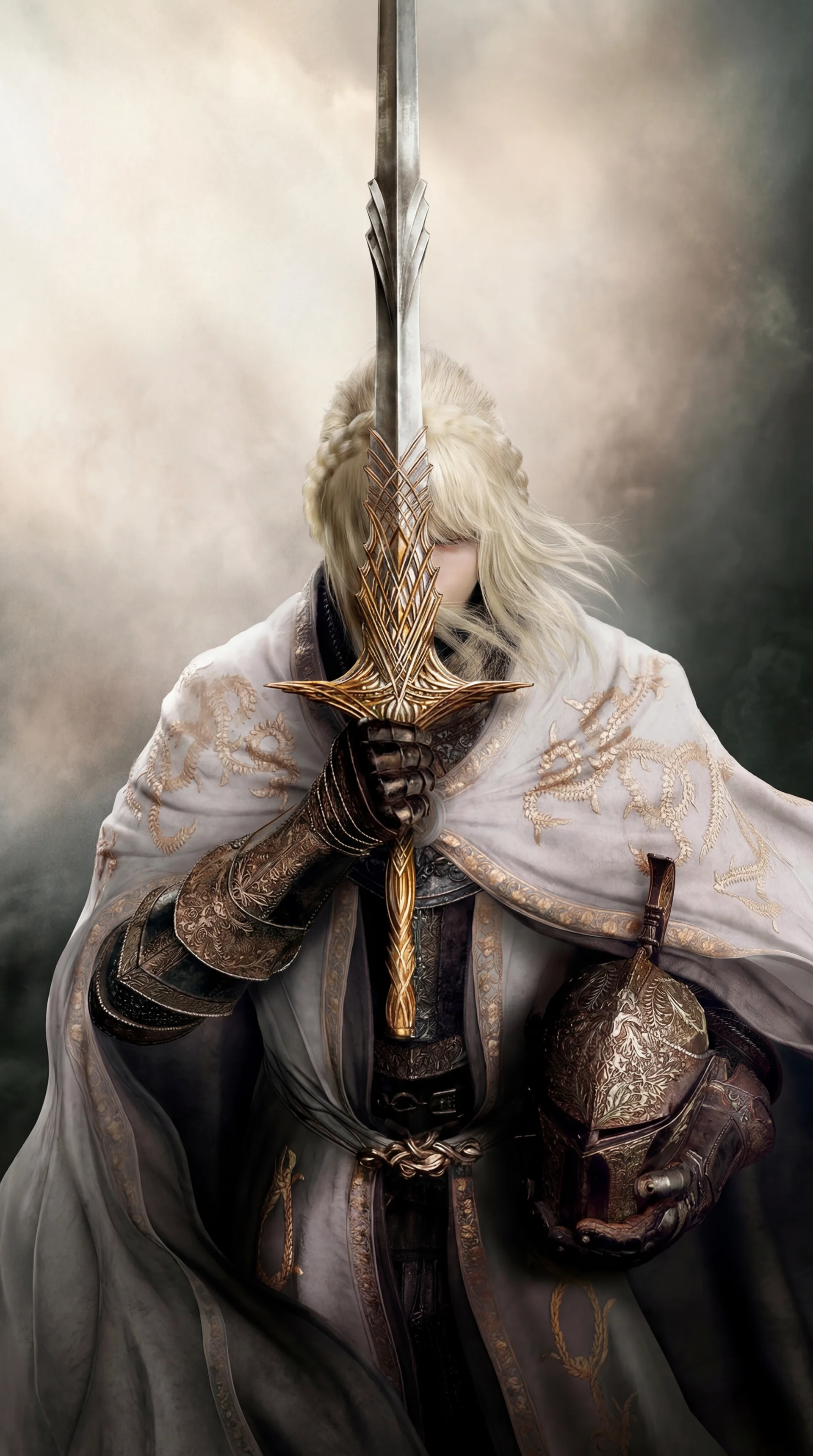 Sarı Saçlı Anime Kızı — metal poster örneği 10